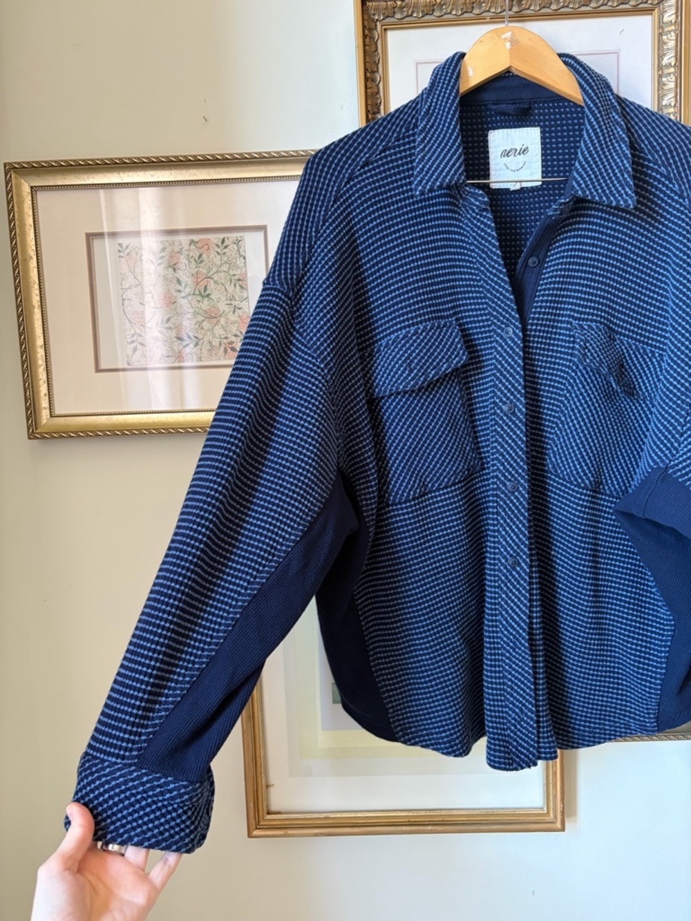 Aerie LumberJane Waffle Shirt XL - Picture 6 of 9
